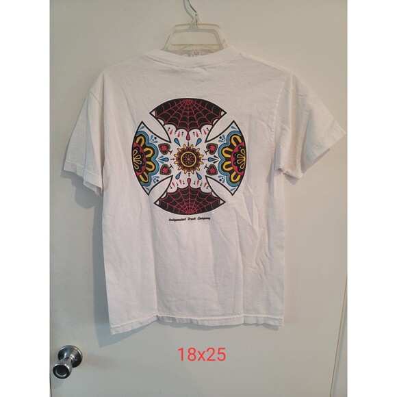 Independent Blood & Sweat Regular S/S Mens T-Shirt - White - Picture 8 of 10
